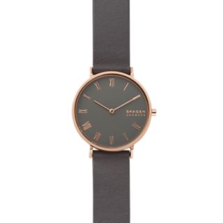 Hald Gray Leather Watch