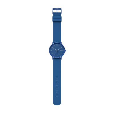 Aaren Kulor Marine Blue Silicone 36mm Watch SKW2817 - Skagen