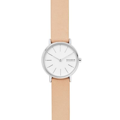 Skagen Signatur Lille Watch Set, 30mm - White/Rose Gold