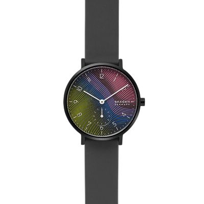 AAREN OMBRE 36mm 三針 マルチカラーシリコンウォッチ SKW2901 - Skagen