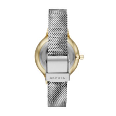 Anita mirror clearance steel mesh watch