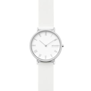 Hald Two-Hand White Silicone Watch