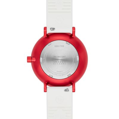 Helmstedt x Skagen Aaren ThreeHand Strawberry Print | 30% off