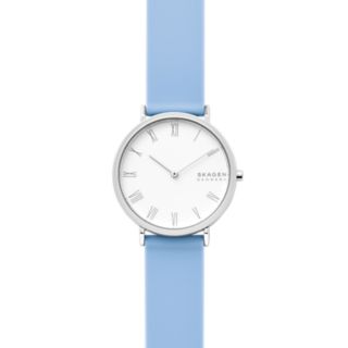 Hald Two-Hand Blue Silicone Watch