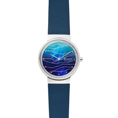 Skagen freja blue sale