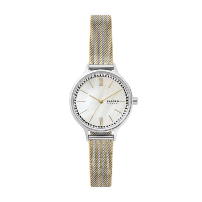 【新品未使用】SKAGEN ANITA マザーオブパール レディース 腕時計