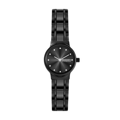 Skagen ceramic best sale watch white