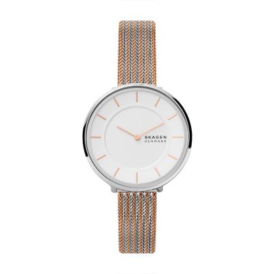 Skagen two tone sale