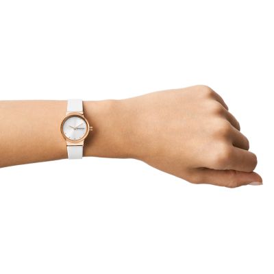 Skagen white outlet watch