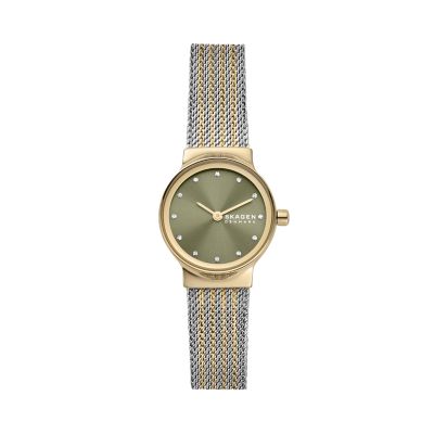 Freja Lille Two-Tone Steel Mesh Watch SKW2698 - Skagen