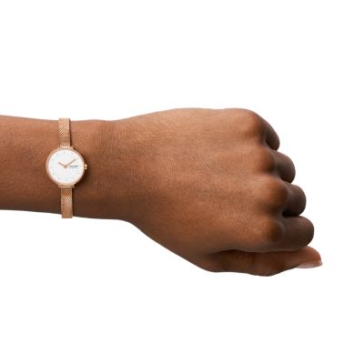 Skagen gitte rose discount gold