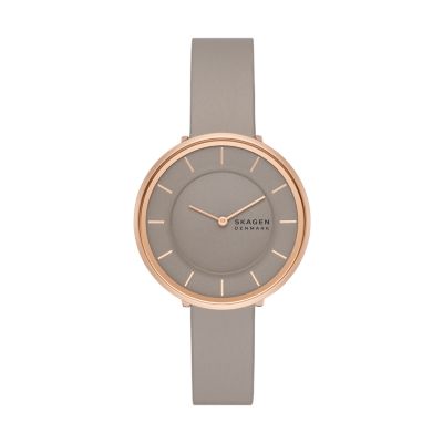 Skagen best sale leather band