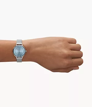 Skagen Anita Lille Three-Hand Stainless Steel Watch