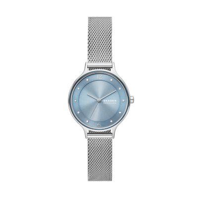 Skagen Anita Lille Three Hand Stainless Steel Watch