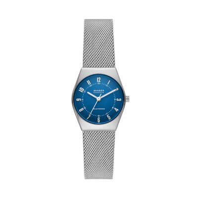 Grenen Lille Solar Powered Stainless Steel Mesh Watch SKW3080 Skagen