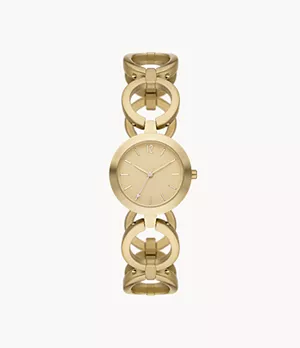 Skagen X Baum Und Pferdgarten Grenen Limited Edition Three-Hand Gold Stainless Steel Watch