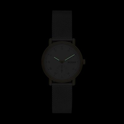 Kuppel Lille Two-Hand Sub-Second Mesh Stainless SKW3101 - Watch Skagen Steel
