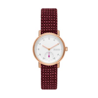 Skagen pink watch hot sale