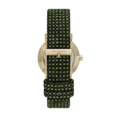 Kuppel Lille Three-Hand Green Kvadrat Wool Watch SKW3105 - Skagen