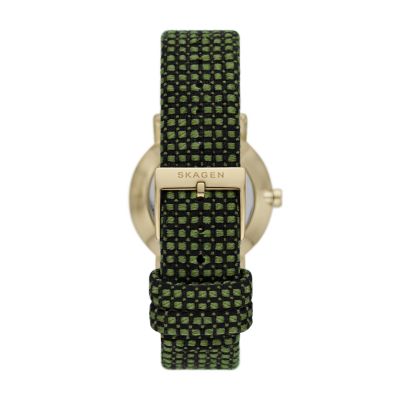 Kuppel Lille Two-Hand Sub-Second Green Kvadrat Wool Watch