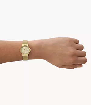Freja Lille Two-Hand Gold Stainless Steel Watch