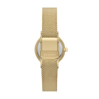 Freja Lille Two-Hand Gold Stainless Steel Watch SKW3110 - Skagen