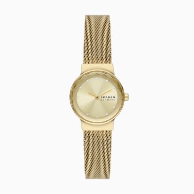 Freja Lille Two-Hand Gold Stainless Steel Watch