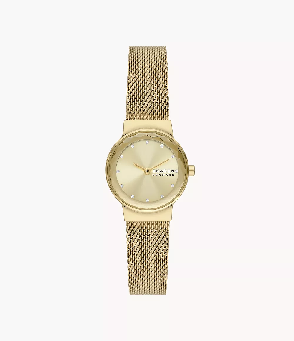 Skagen Women’s Freja Lille Two-Hand Gold Stainless Steel Watch