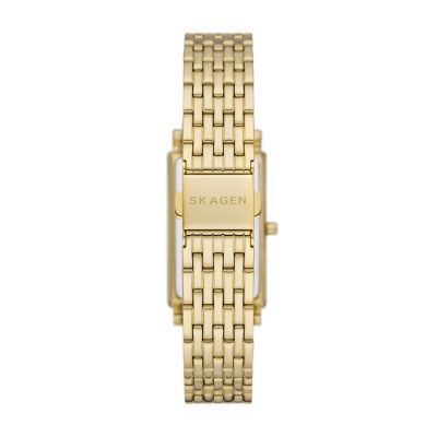 Hagen Three-Hand Gold Stainless Steel Watch SKW3113 - Skagen