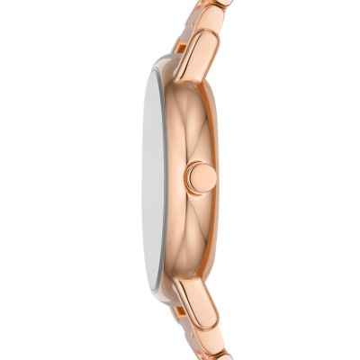 Signatur Lille Two-Hand Rose Gold Stainless Steel Bracelet Watch SKW3125 -  Skagen