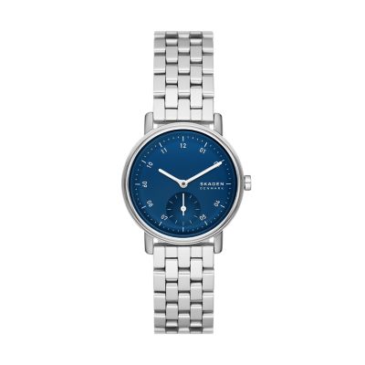 Kuppel Lille Two-Hand Sub-Second Silver Stainless Steel Bracelet Watch