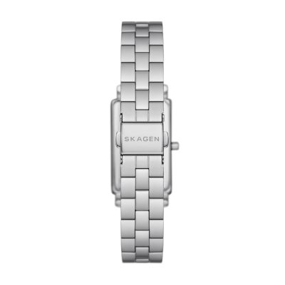 Hagen Lille Three Hand Silver Stainless Steel Bracelet Watch SKW3130 Skagen