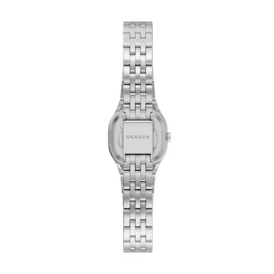Mellem Micro Two-Hand Silver Stainless Steel Watch SKW3175  display picture 2