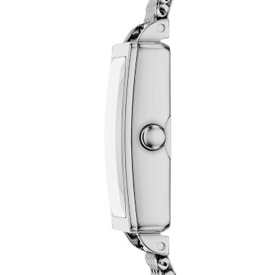 Hagen Micro 二針 シルバー ステンレススチールウォッチ SKW3179 - Skagen
