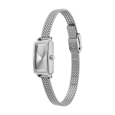 Hagen Micro 二針 シルバー ステンレススチールウォッチ SKW3179 - Skagen