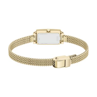 Hagen Micro Two-Hand Gold-Tone Stainless Steel Watch SKW3186 - Skagen