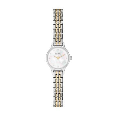 Anita Micro Two-Hand Two-Tone Stainless Steel Watch