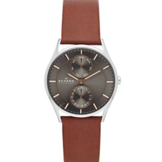 Holst Brown Leather Multifunction Watch