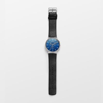 ANCHER クロノグラフ レザーウォッチ SKW6105 - Skagen