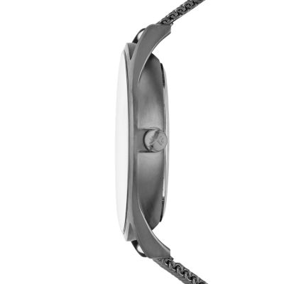 Steel Holst Skagen Charcoal Mesh Multifunction Watch - Multifunction SKW6180