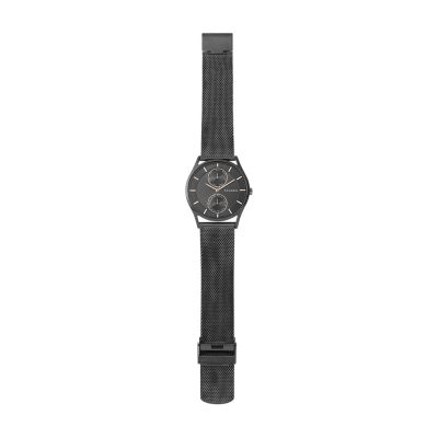Holst Multifunction Charcoal Steel Mesh Multifunction Skagen - Watch SKW6180