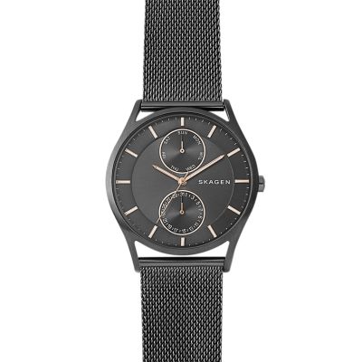 Multifunction Charcoal - Mesh Skagen SKW6180 Holst Steel Watch Multifunction