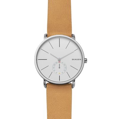 leather watch