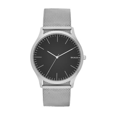 Skagen Jorn Silver Tone Steel offers Mesh Watch