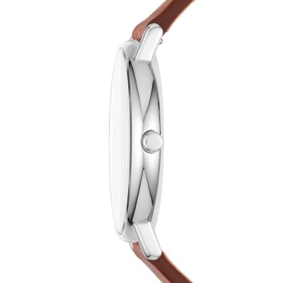 Signatur Medium Brown Leather Watch SKW6355 Skagen