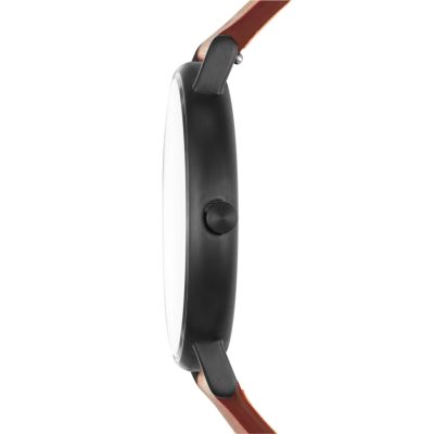 Signatur Medium Brown Leather Watch SKW6374 - Skagen