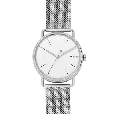 Falster Automatic Steel-Mesh Watch - Skagen