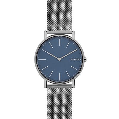 SIGANTUR SLIM チタン＆スチールメッシュウォッチ SKW6420 - Skagen