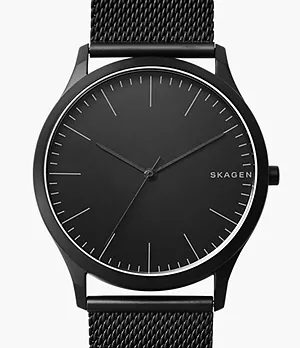 Skagen Ancher Watch in Black for Men Save 1% Mens Accessories Watches 