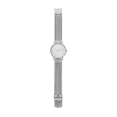 Hagen Slim Steel Mesh Watch SKW6442 Watch Station